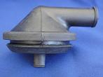 Black Rubber Wiring Grommet 90 Degree 61 x 16 x 67